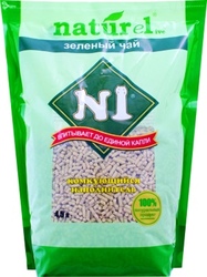 №1 Naturel Зеленый чай Наполнитель комкующийся (гранулированный)